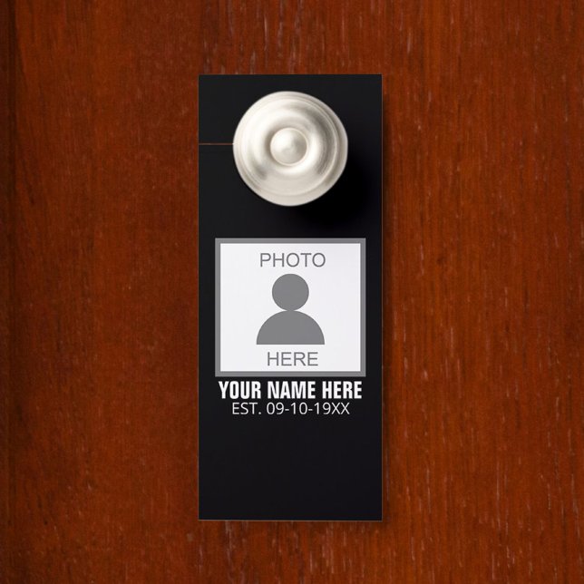 Your Photo Here Name and Age Door Hanger (Creator Uploaded)
