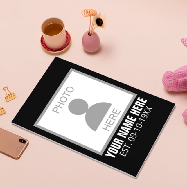 Your Photo Here Name and Age Guest Book (Creator Uploaded)