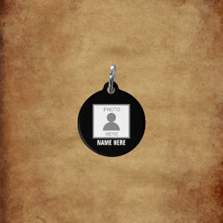 Your Photo Here Name and Age Pet Tag