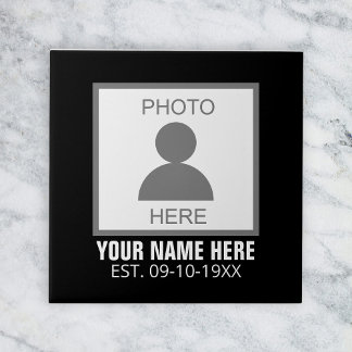 Your Photo Here Name and Age Tile