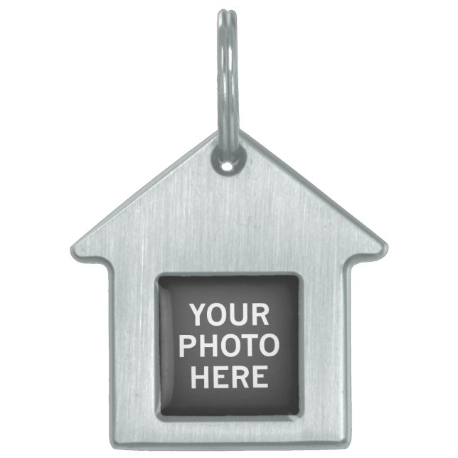 Your Photo Here Pet ID Tag (Front)