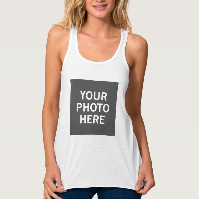 Your Photo Here Singlet (Front)