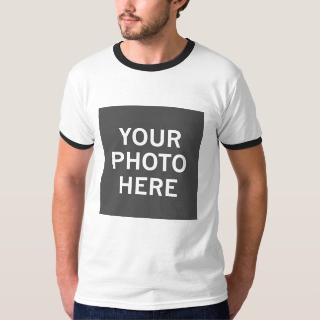 Your Photo Here T-Shirt (Front)