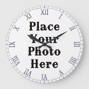 Your Photo Here Wall Clock