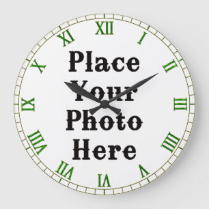 Your Photo Here Wall Clock