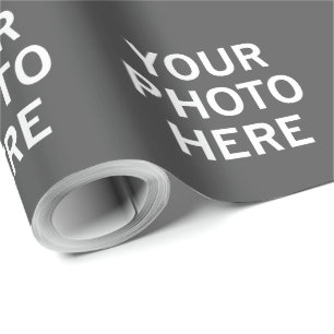 Your Photo Here Wrapping Paper