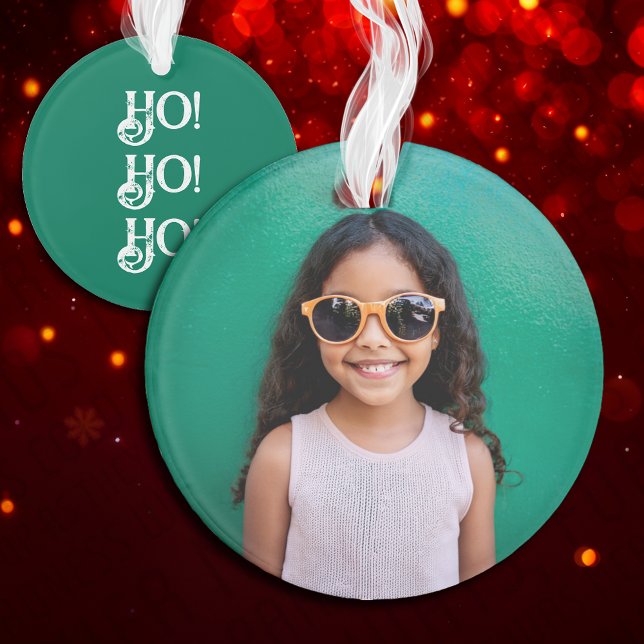 Your photo Ho ho ho  Ornament (Creator Uploaded)