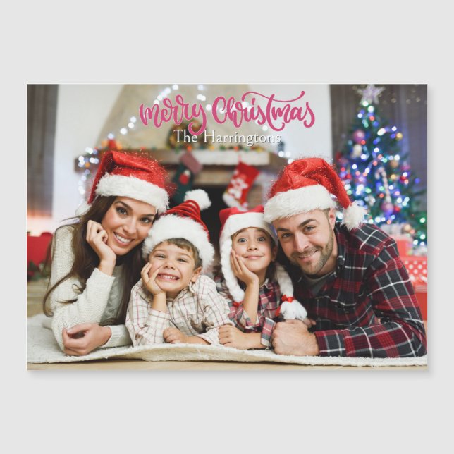 YOUR Photo & Name(s) Christmas (Front)