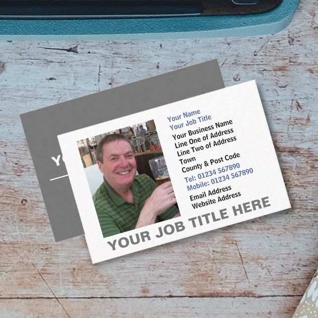 Your Photo on a Business Card (Creator Uploaded)