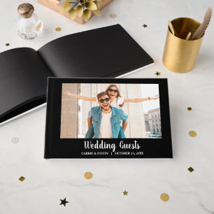 Your Photo on Cover Wedding Guest Book