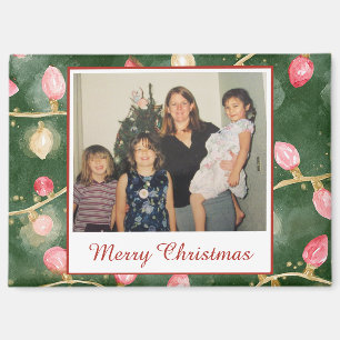 Your Photo Personalised Christmas Magnet
