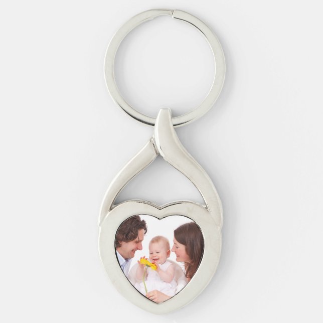 Your Photo Personalised Keychain (Front)