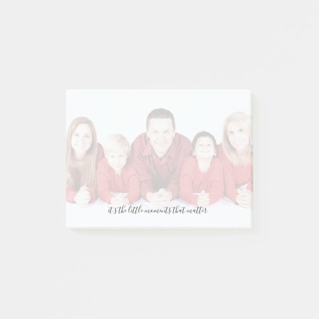 Your Photo Personalised Post-it Notes (Front)