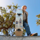 Your Photo Skateboard Gift with Custom Text Name<br><div class="desc">Custom Photo and Text Skateboards - Unique Your Own Design Personalised Family / Friends or Personal Skateboard Gift - Add Your Photo / Text / more - Resize and move or remove and add elements / image with Customisation tool ! Choose fonts / size / colour ! Good Luck -...</div>
