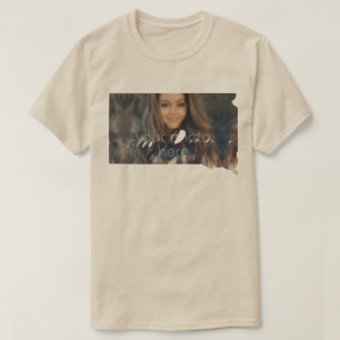 YOUR PHOTO State Of South Dakota Shape T-shirt