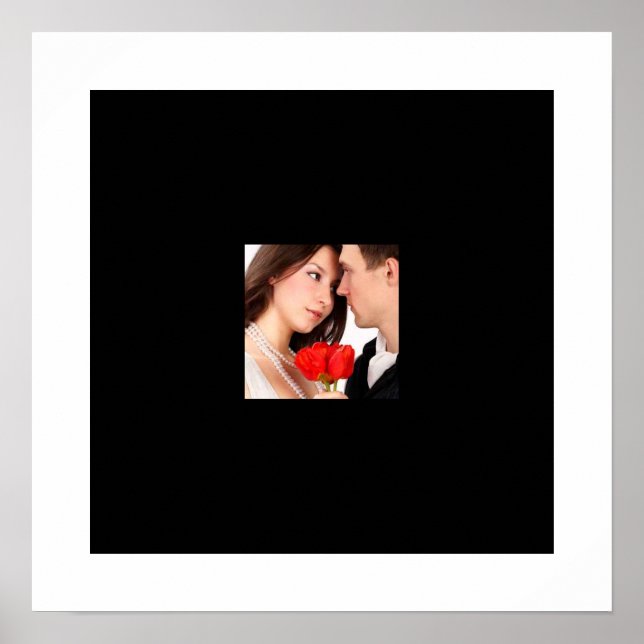 Your Photo Wedding Poster (Front)
