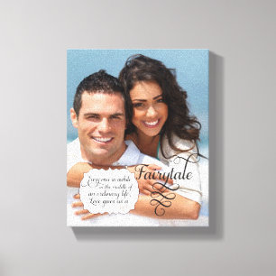 Your Photo Wrapped Canvas Fairytale