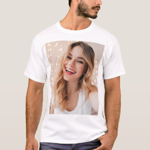 Your photo your face on a personalised T-Shirt