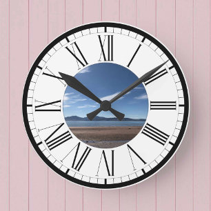 Your Photograph on a Personalised Round Clock