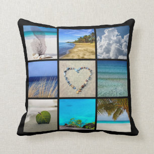 Your Photos Collage Template Cushion