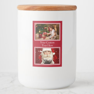 YOUR PHOTOS custom Christmas labels