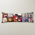 YOUR PHOTOS custom collage template body pillow
