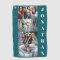 YOUR photos, name & colour golf towel