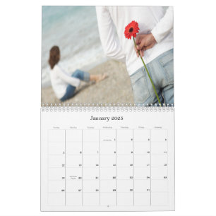 Your Photos on Every Page Calendar