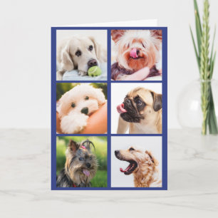YOUR Photos or Cute Dogs custom greeting card