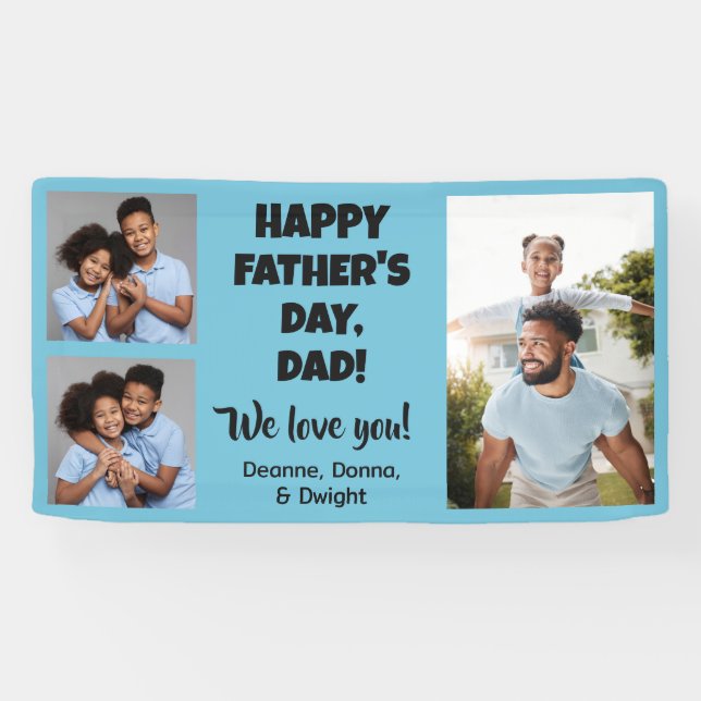 Your Photos & Text Banner (Horizontal)