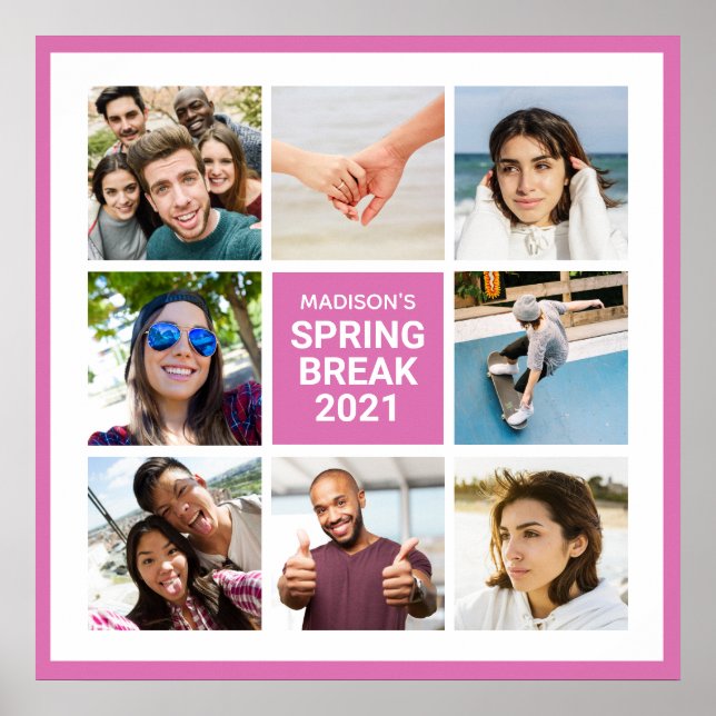 YOUR Photos & Text poster (Front)