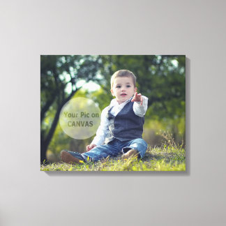 Your Pic on Canvas - 20" x 16" Print