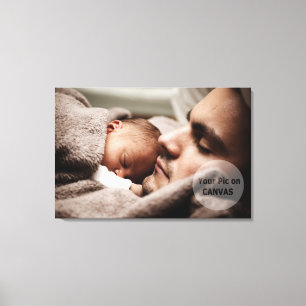 Your Pic on Canvas - 36" x 24" Print