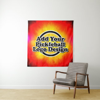 Your Pickleball Logo Tapestry