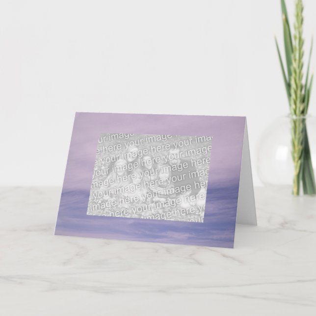 Your Picture in the Sky Card (Front)