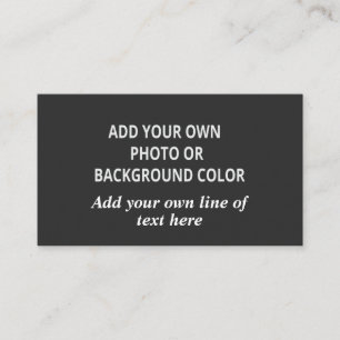 Your picture or background color. Your text Throw  Business Card