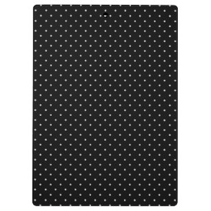 Your Polka Dots Colour on Black Click Customise Clipboard
