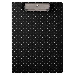 Your Polka Dots Colour on Black Click Customise Clipboard