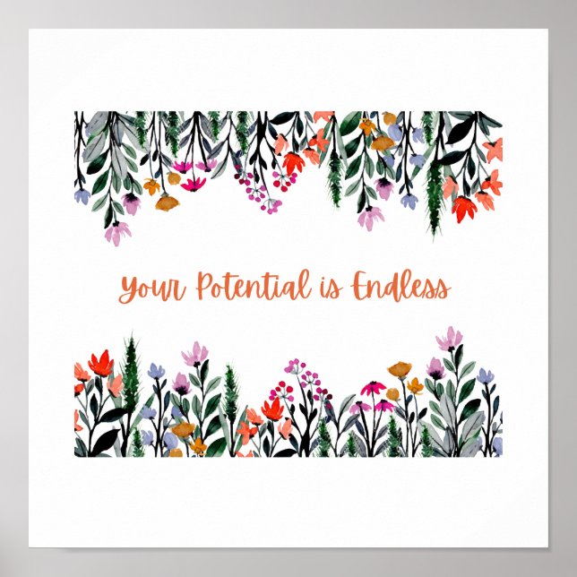 Your Potentail is Endless Poster (Front)
