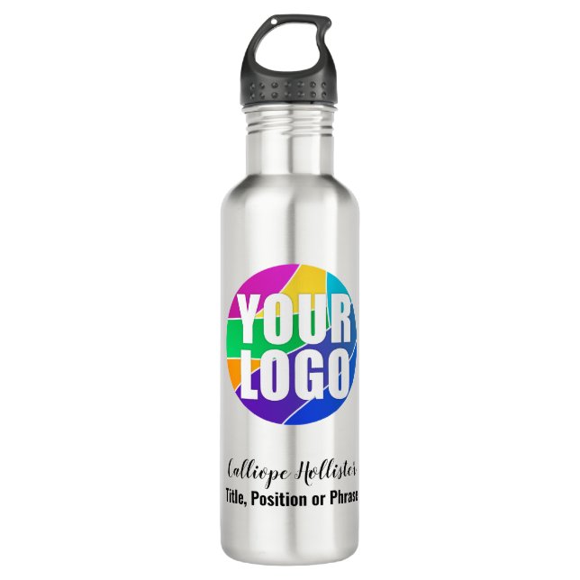 Your Promotional Business Logo Corporate Giveaway 710 Ml Water Bottle (Front)