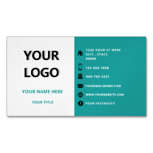 Your Promotional Magnetic Business Cards Example