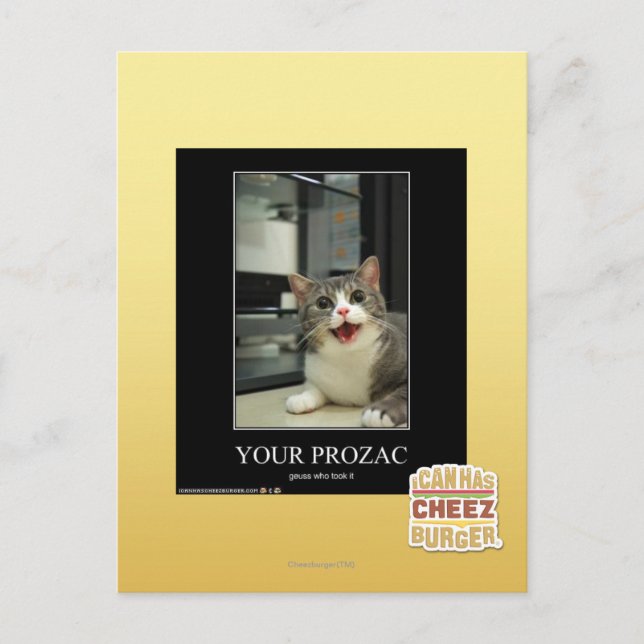 Your Prozac Postcard (Front)