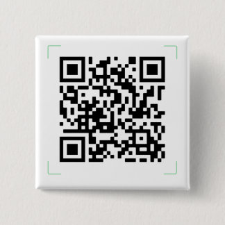 Your QR Code 15 Cm Square Badge