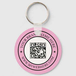 Your QR Code Business Promo Keychains