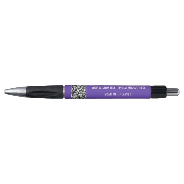 Your QR Code Business Promotional Pen Example (Front)