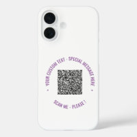 Your QR Code Custom Text and Colours Personalised