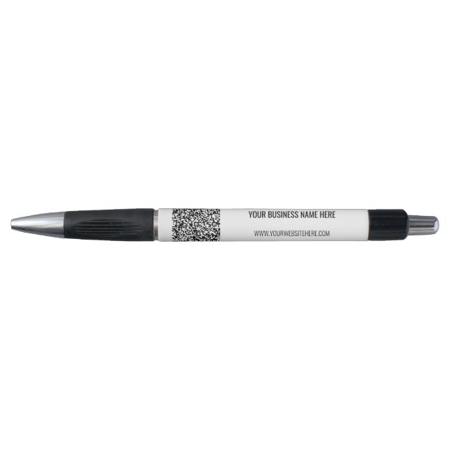 Your QR Code Custom Text Business Promotional Pen (Front)