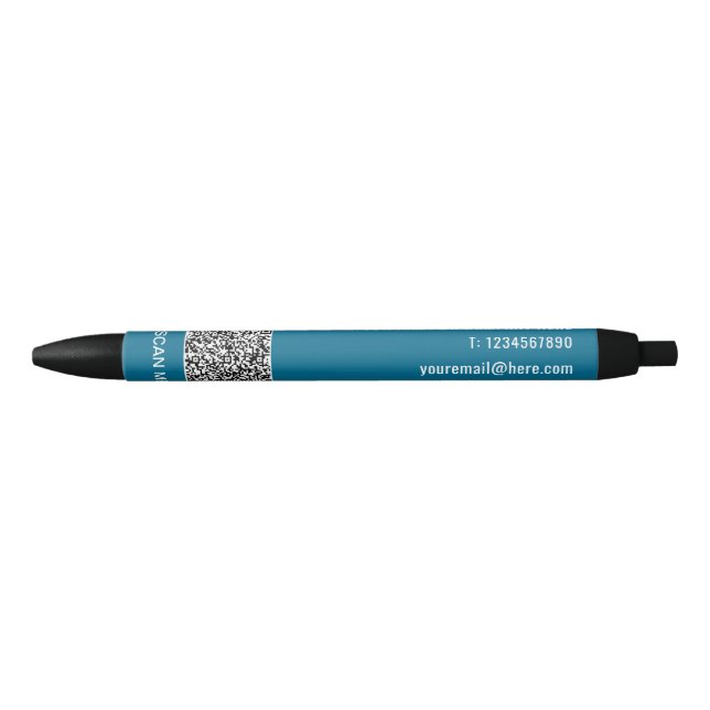 Your QR Code Custom Text Business Promotional Pens (Front)