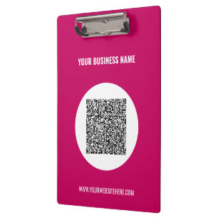 Your QR Code Custom Text Clipboard Choose Colours