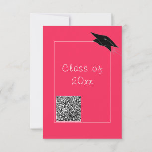 Your QR Code Graduation Invitation Custom Cors